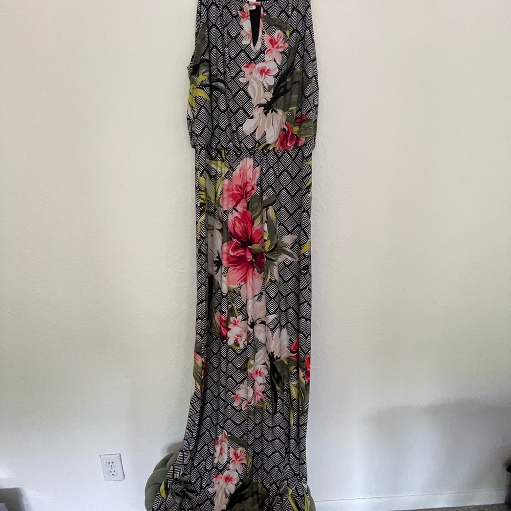 White House black market maxi dress
